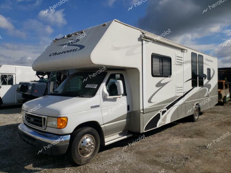 FORD CHATEAU 2006 white  gas 1FDXE45S16HB32577 photo #3