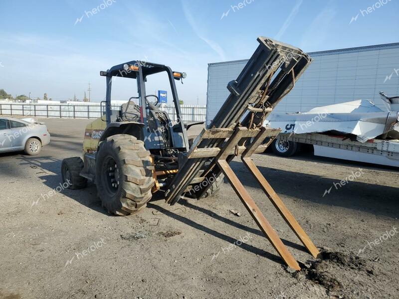 CASE FORKLIFT 2019 yellow   JGN580HCKC759072 photo #1