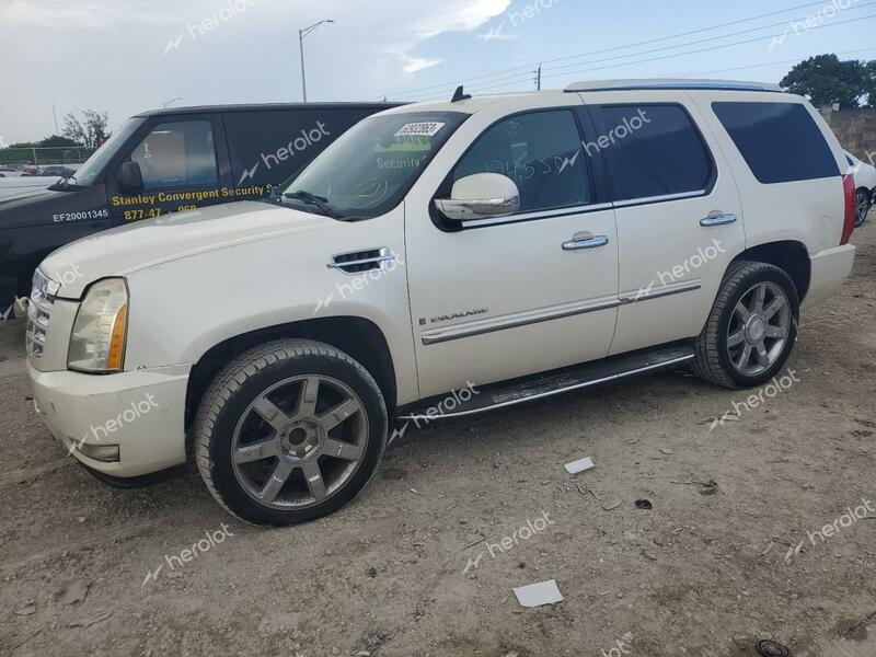 CADILLAC ESCALADE L 2008 cream 4dr spor gas 1GYEC63808R153836 photo #1