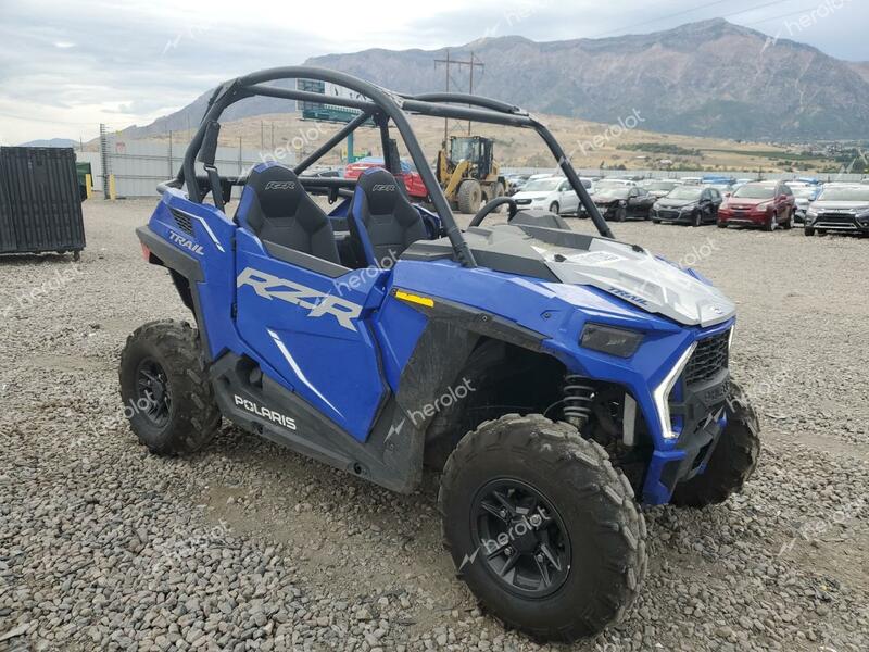 POLA RZR 2022 blue  gas 3NSA5P876NH414671 photo #1