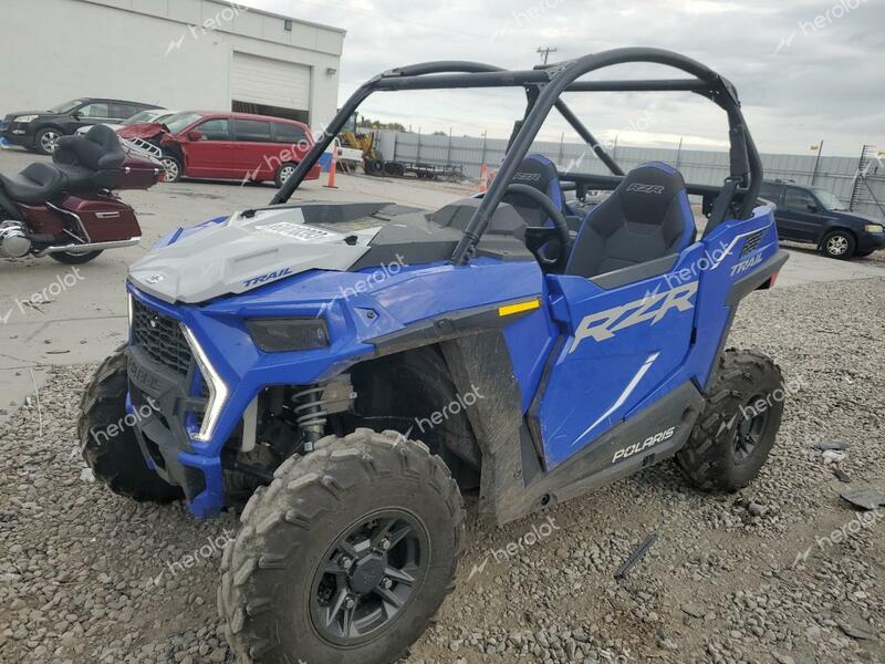 POLA RZR 2022 blue  gas 3NSA5P876NH414671 photo #3