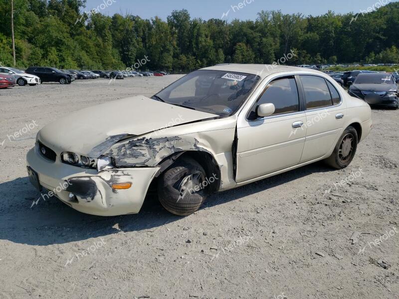 INFINITI J30 1997 cream sedan 4d gas JNKAY21D0VM503648 photo #1