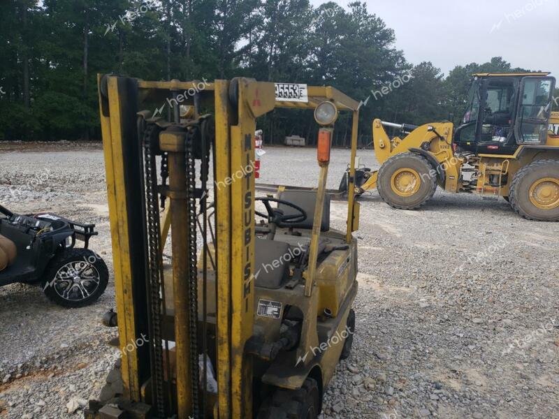 MITSUBISHI FORKLIFT 2000 yellow  propane F250170 photo #3