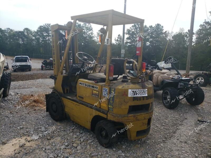 MITSUBISHI FORKLIFT 2000 yellow  propane F250170 photo #4