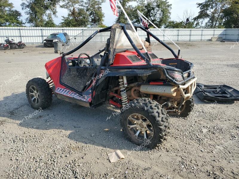 ARCTIC CAT WILDCAT XX 2013 red   4UF13MPV8DT302220 photo #4