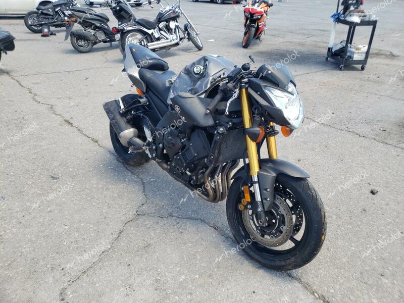 YAMAHA FZ8 N 2012 black racer gas JYARN27E5CA001967 photo #1