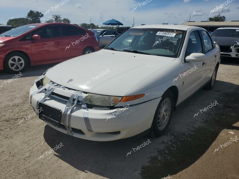 SATURN L100 2002 white sedan 4d gas 1G8JS54F22Y555699 photo #1