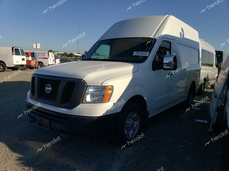 NISSAN NV2500 2016 white  gas 1N6AF0LY4GN809905 photo #1