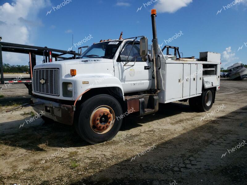 CHEVROLET KODIAK C7H 1995 white  diesel 1GBM7H1J0SJ109157 photo #1