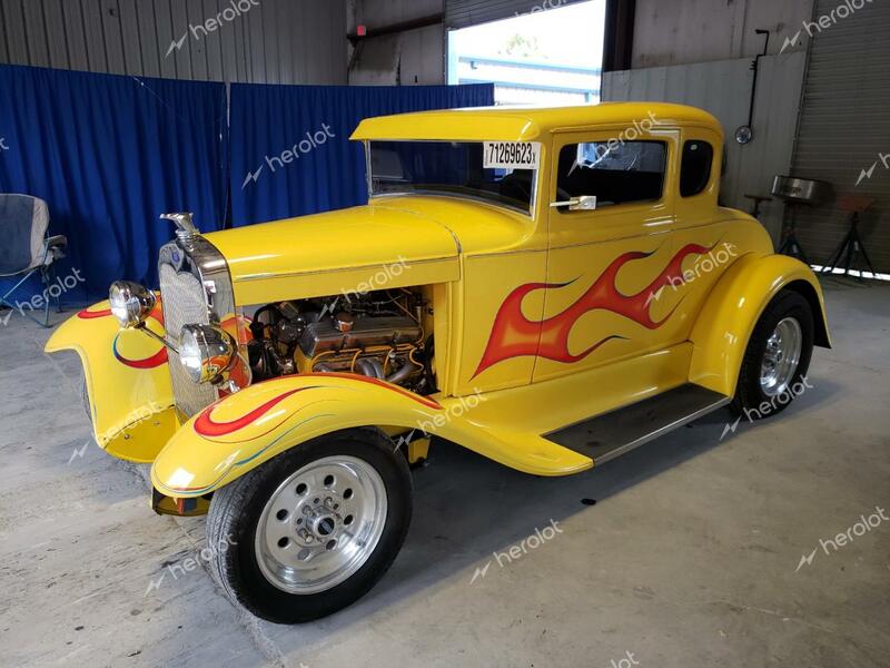 FORD A 1930 yellow   A2920776 photo #1