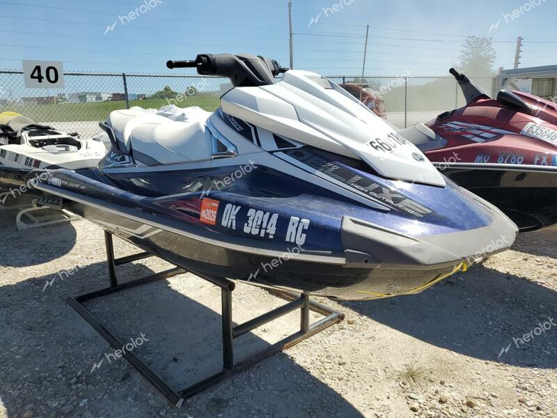 YAMAHA VX DELUXE 2016 blue   YAMA3860B616 photo #1