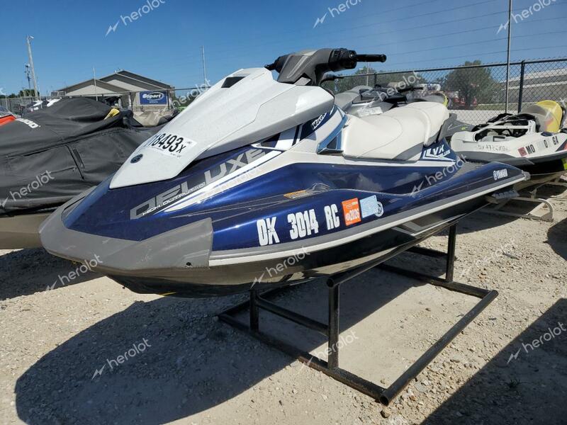 YAMAHA VX DELUXE 2016 blue   YAMA3860B616 photo #3