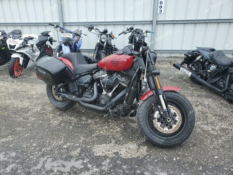 HARLEY-DAVIDSON FXFBS 2021 red  gas 1HD1YLK12MB046720 photo #1