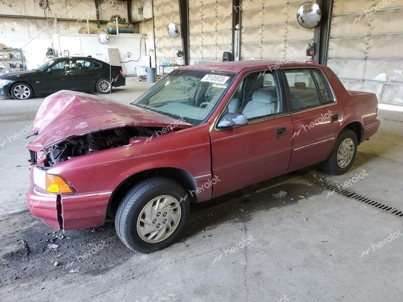 DODGE SPIRIT 1994 red  flexible fuel 1B3AA46V8RF250352 photo #1