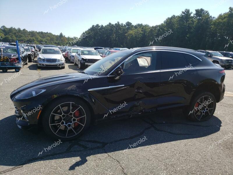 ASTON MARTIN DBX 2021 black  gas SCFVUJAW9MTV01199 photo #1