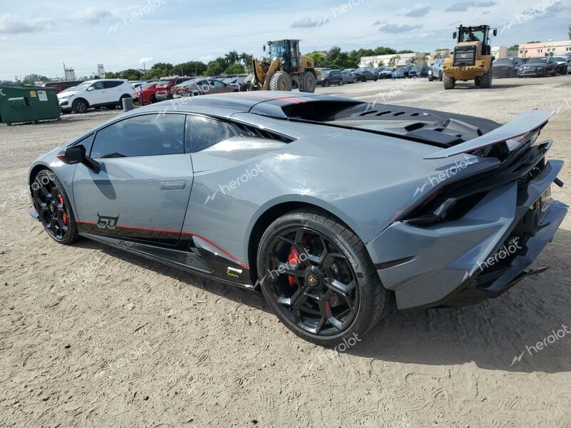 LAMBORGHINI HURACAN TE 2023 gray  gas ZHWUB6ZF6PLA24571 photo #3