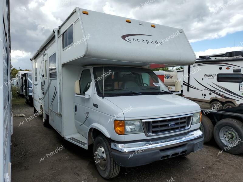 JAYC TRLR COACH 2005 white  gas 1FDXE45S44HB15933 photo #1