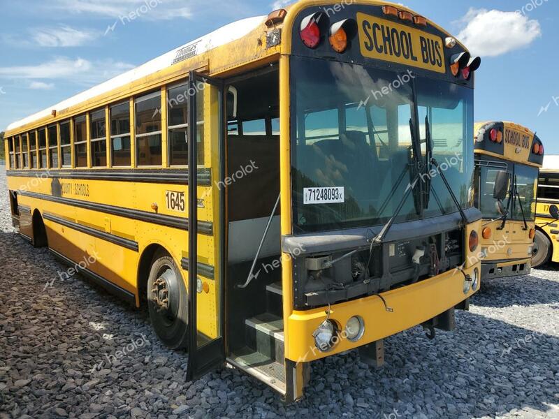 THOMAS SCHOOL BUS 2004 yellow bus diesel 1T7YN4B2741136560 photo #1