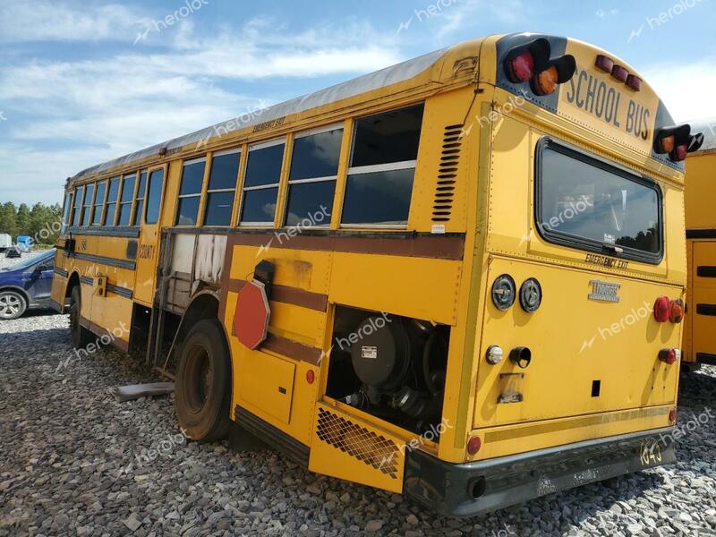 THOMAS SCHOOL BUS 2004 yellow bus diesel 1T7YN4B2741136560 photo #4