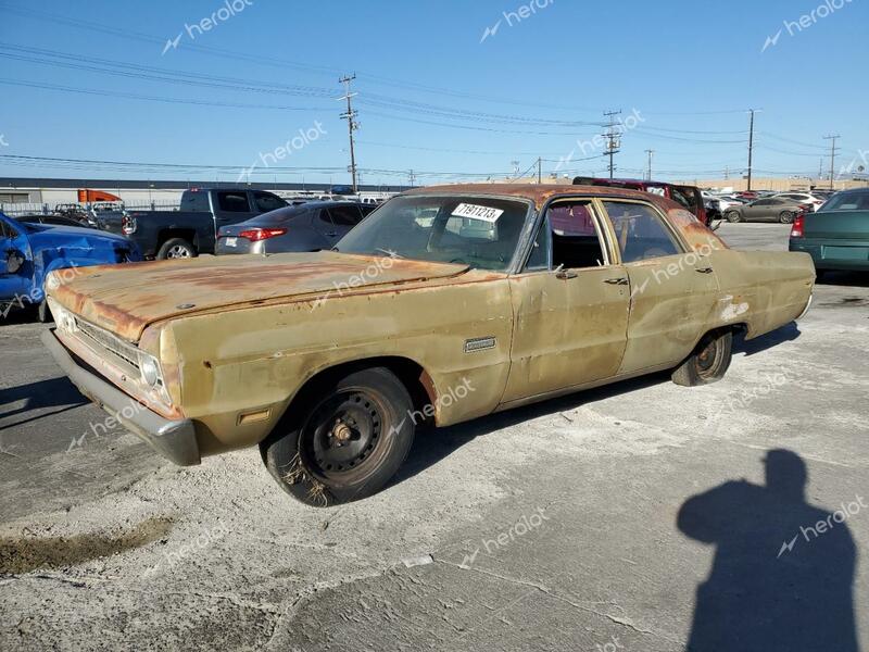 PLYMOUTH FURY 1969 tan   PL41F9D283584 photo #1