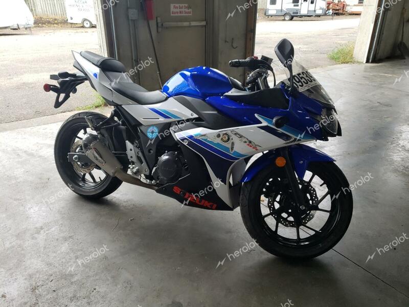 SUZUKI GSX250R M 2019 blue  gas LC6DN11A2K1100657 photo #1