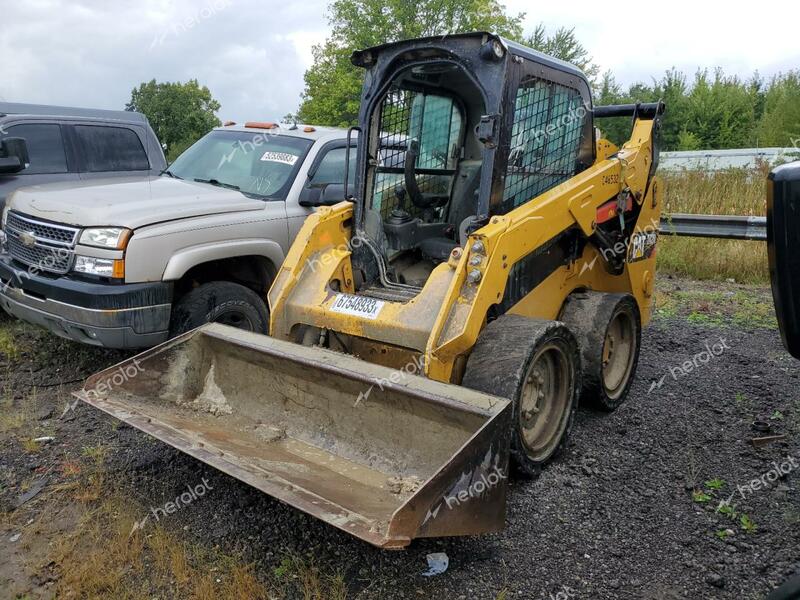 CATERPILLAR SKIDSTEER 2017 yellow   CAT0242DTDZT03294 photo #3