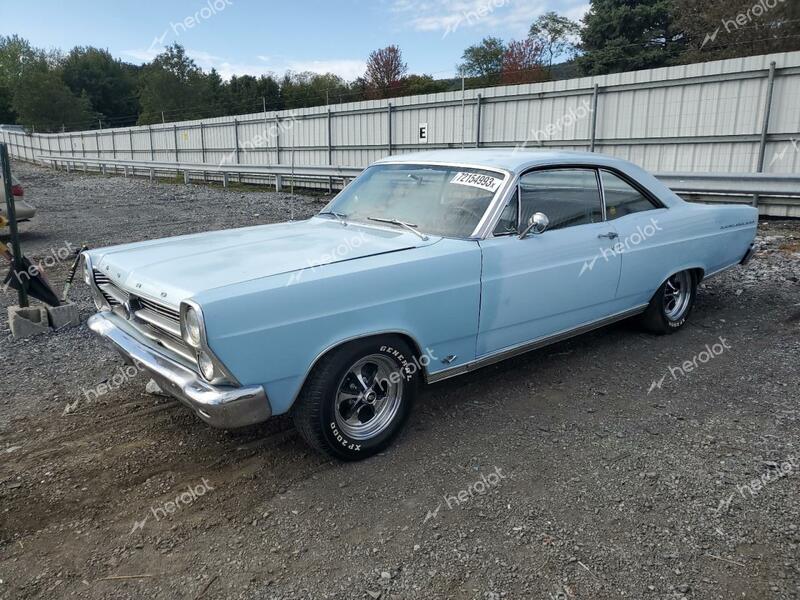 FORD FAIRLANE 1966 blue   6H43C179094 photo #1