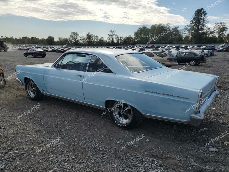 FORD FAIRLANE 1966 blue   6H43C179094 photo #3