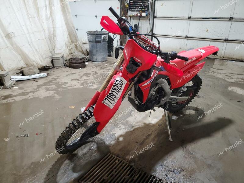 HONDA CRF450 RL 2022 red  gas JH2PD1117NK303179 photo #3