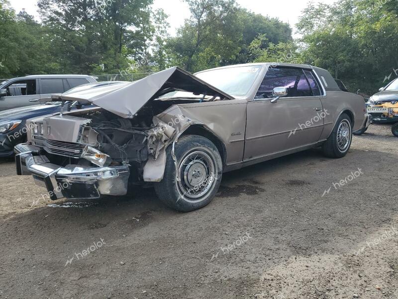 OLDSMOBILE TORONADO B 1984 beige coupe gas 1G3AZ57Y0EE341427 photo #1