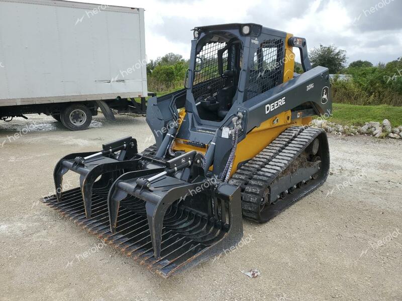 JOHN DEERE 331G 2022 yellow   1T0331GKCNF412256 photo #3