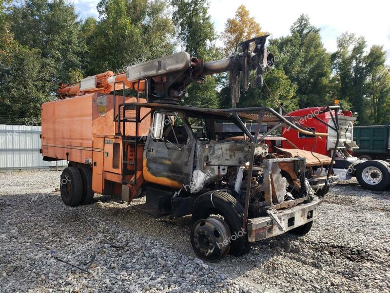 GMC TOPKICK C7 1995 orange chassis gas 1GDL7H1P8SJ526565 photo #1