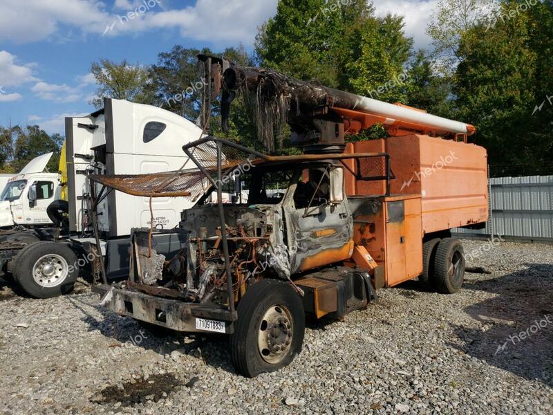 GMC TOPKICK C7 1995 orange chassis gas 1GDL7H1P8SJ526565 photo #3