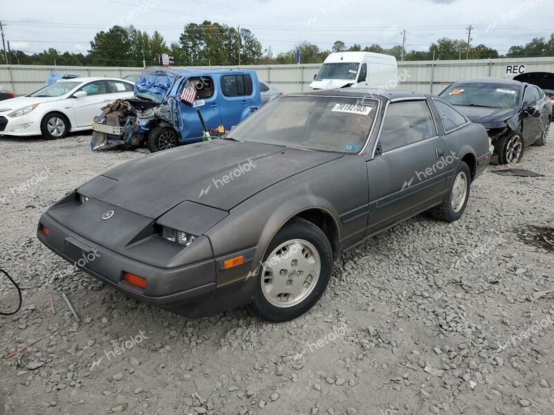 DATSUN 300ZX 2+2 1984 gray  gas JN1HZ16S7EX006550 photo #1