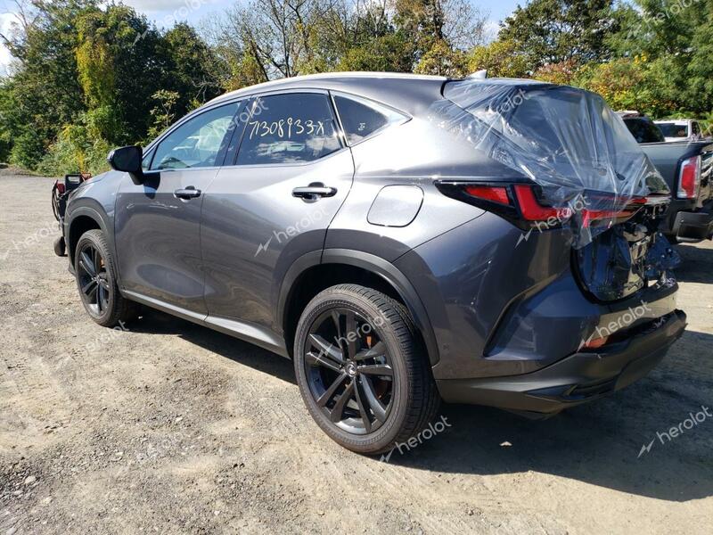 LEXUS NX 450H LU 2024 gray  hybrid engine JTJHKCFZXR2022400 photo #3