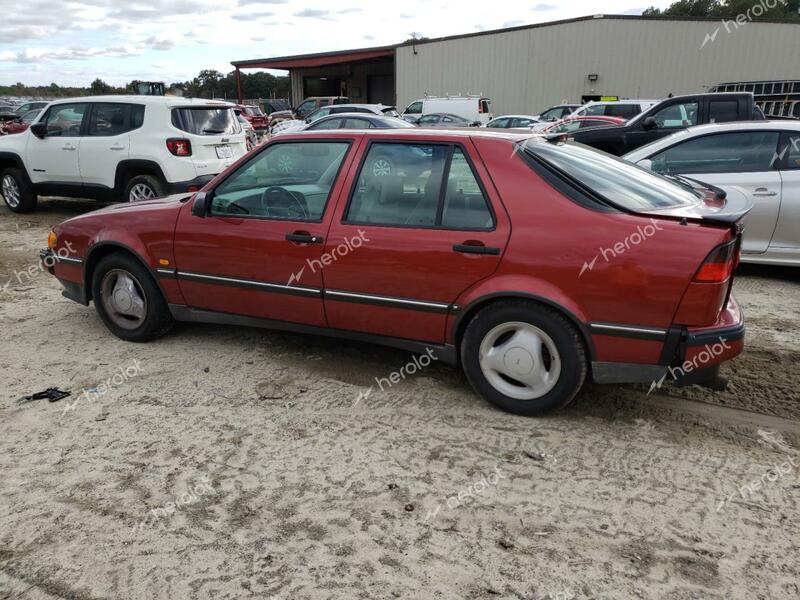 SAAB 9000 CSE T 1997 red hatchbac gas YS3CF68M9V1015287 photo #3