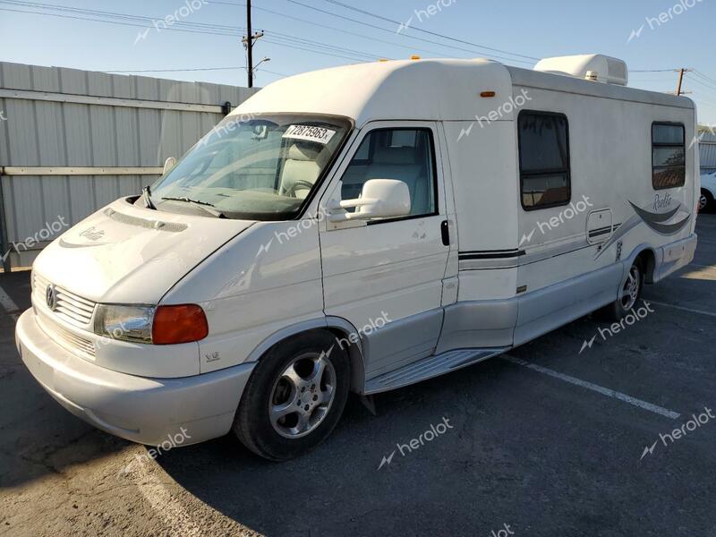 VOLKSWAGEN EUROVAN 2002 white cutaway gas WV3AB47012H118300 photo #3