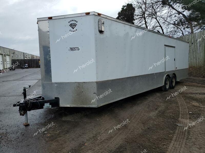 DIAM CAR HAULER 2013 white   53NBE2822D1011274 photo #3