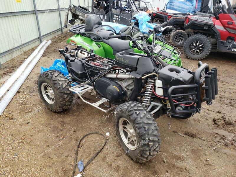 ARCTIC CAT ATV 500 2008 green   4UF08ATVX8T224966 photo #1