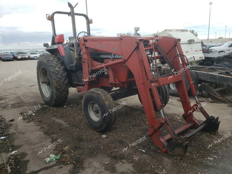 CASE TRACTOR 1986 red   7992813 photo #1