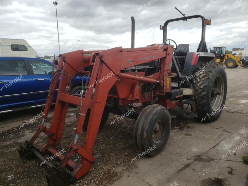 CASE TRACTOR 1986 red   7992813 photo #3