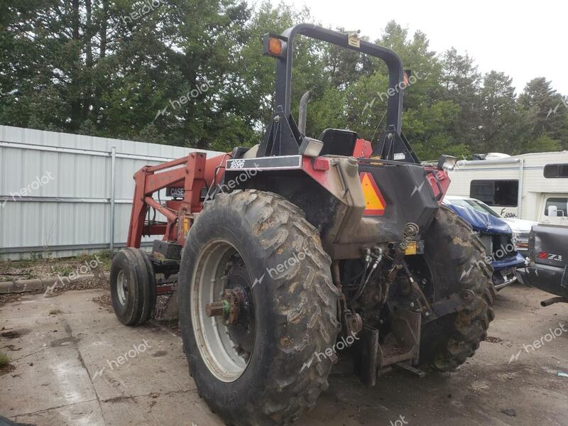 CASE TRACTOR 1986 red   7992813 photo #4