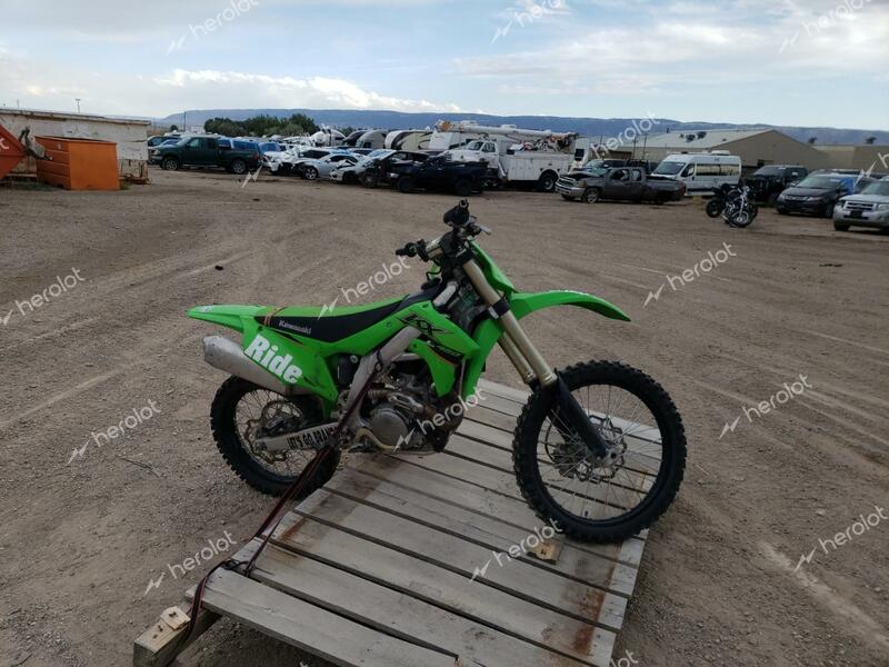 KAWASAKI KX450 F 2022 green  gas JKAKXGJC8NA025326 photo #1