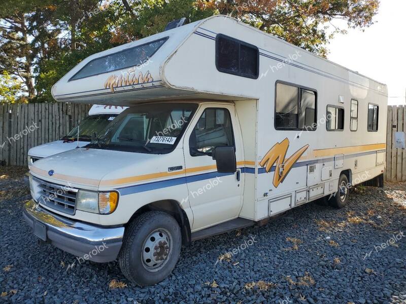 FORD ECONOLINE 1994 beige  gas 1FDKE30G5RHB95936 photo #3