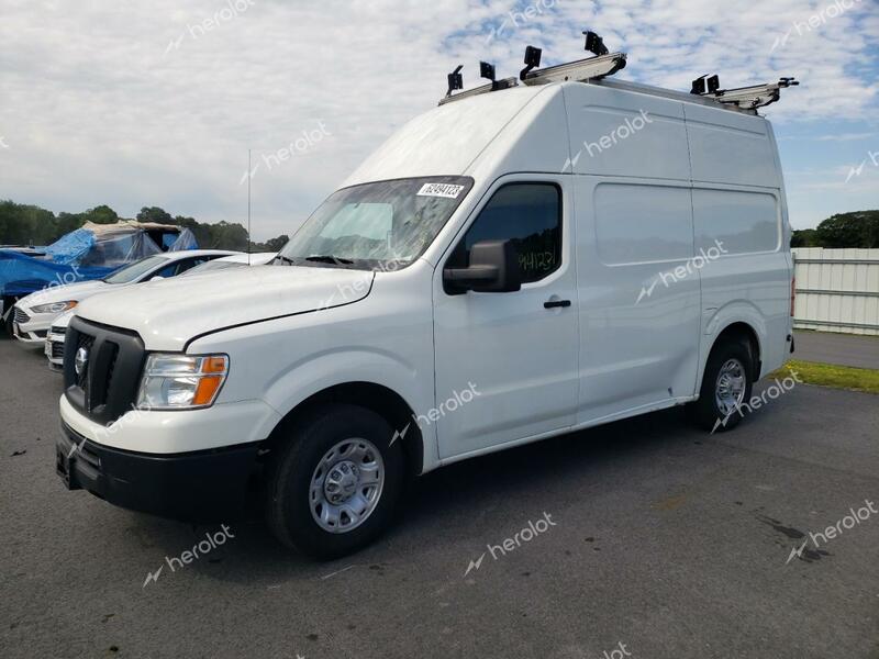 NISSAN NV2500 2021 white  gas 1N6BF0LYXMN807446 photo #1