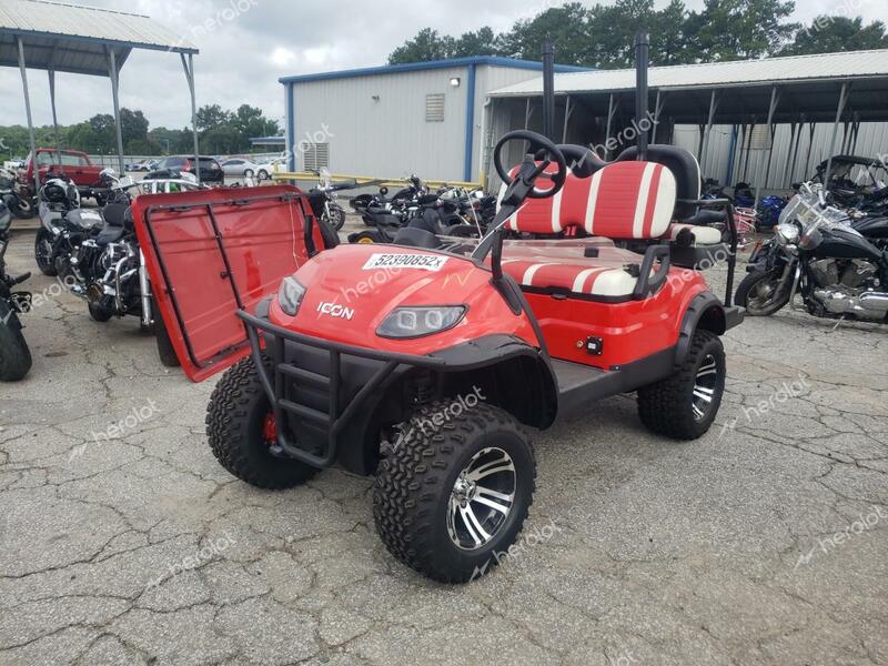 ICON GOLF CART 2019 red   LTA0030453 photo #3