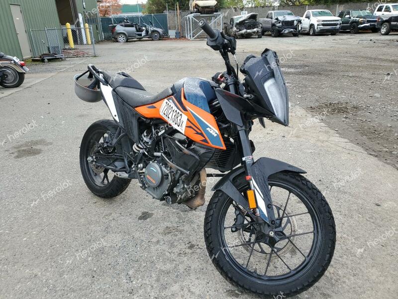 KTM 390 ADVENT 2022 two tone  gas MD2JGJ409NC246383 photo #1