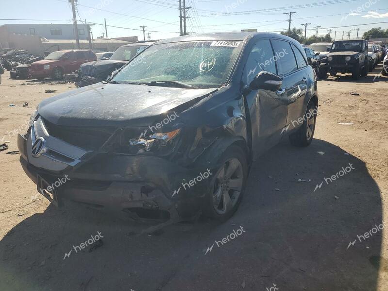 ACURA MDX SPORT 2008 black 4dr spor gas 2HNYD28538H509360 photo #1