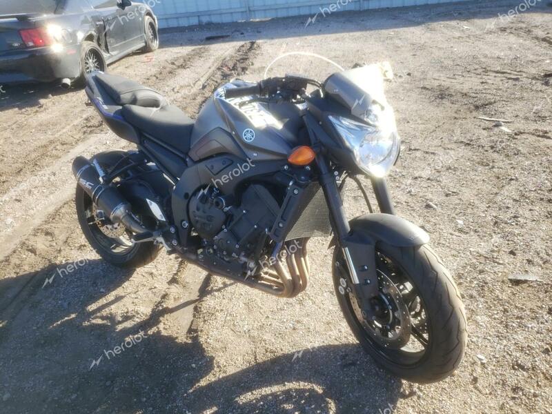 YAMAHA FZ8 N 2013 gray racer gas JYARN27E7DA003446 photo #1