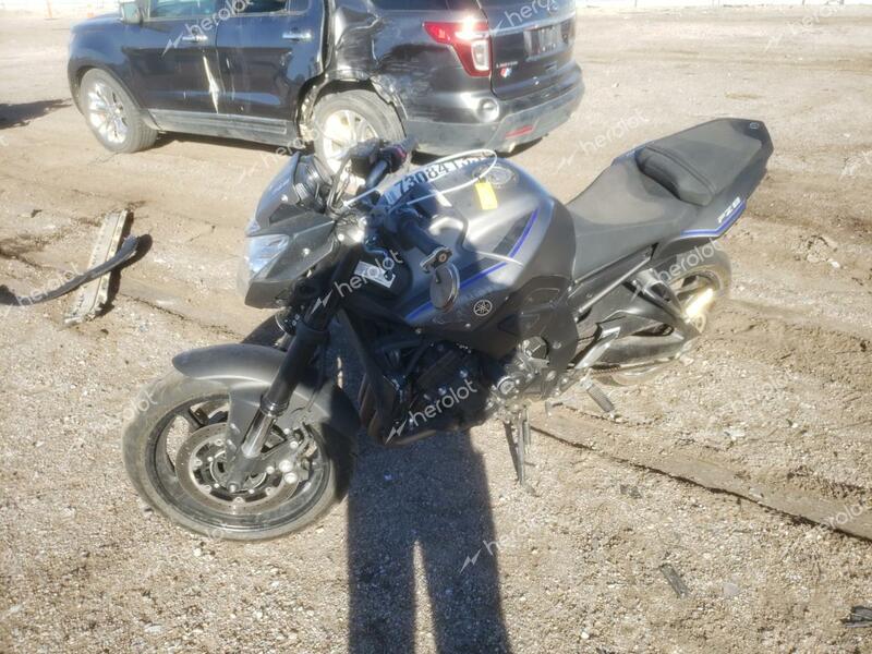 YAMAHA FZ8 N 2013 gray racer gas JYARN27E7DA003446 photo #3